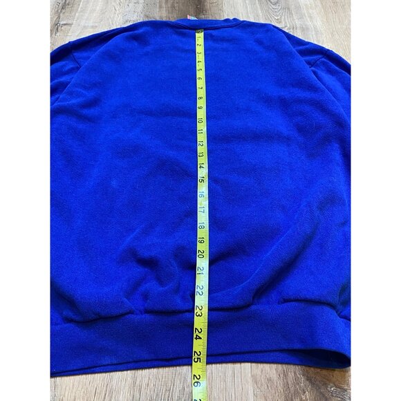 Vintage 90s Walt Disney Mickey Mouse Neon Sweatshirt L/XL - Picture 7 of 7